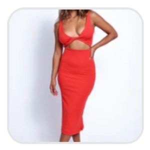 Skatie Amelia Dress - Cayenne